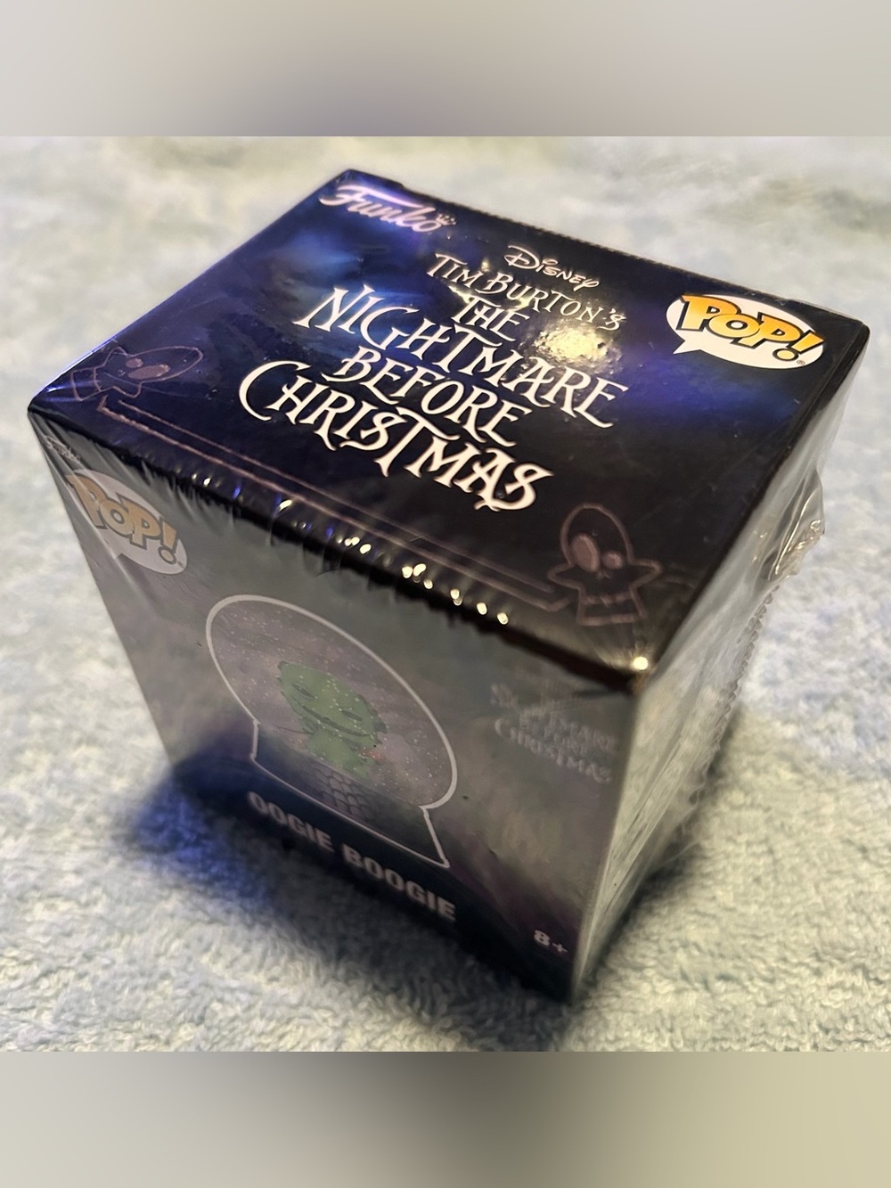 FUNKO POP NIGHTMARE BEFORE CHRISTMAS OOGIE BOOGIE SNOW-GLOBE/SEALED IN PLASTIC - Picture 2 of 7
